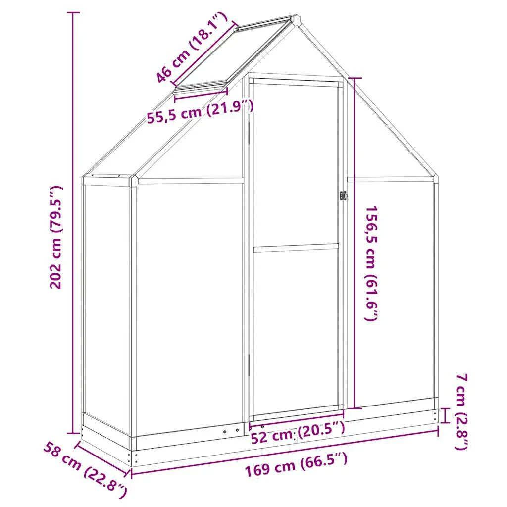 Serre Optima - 1 m²